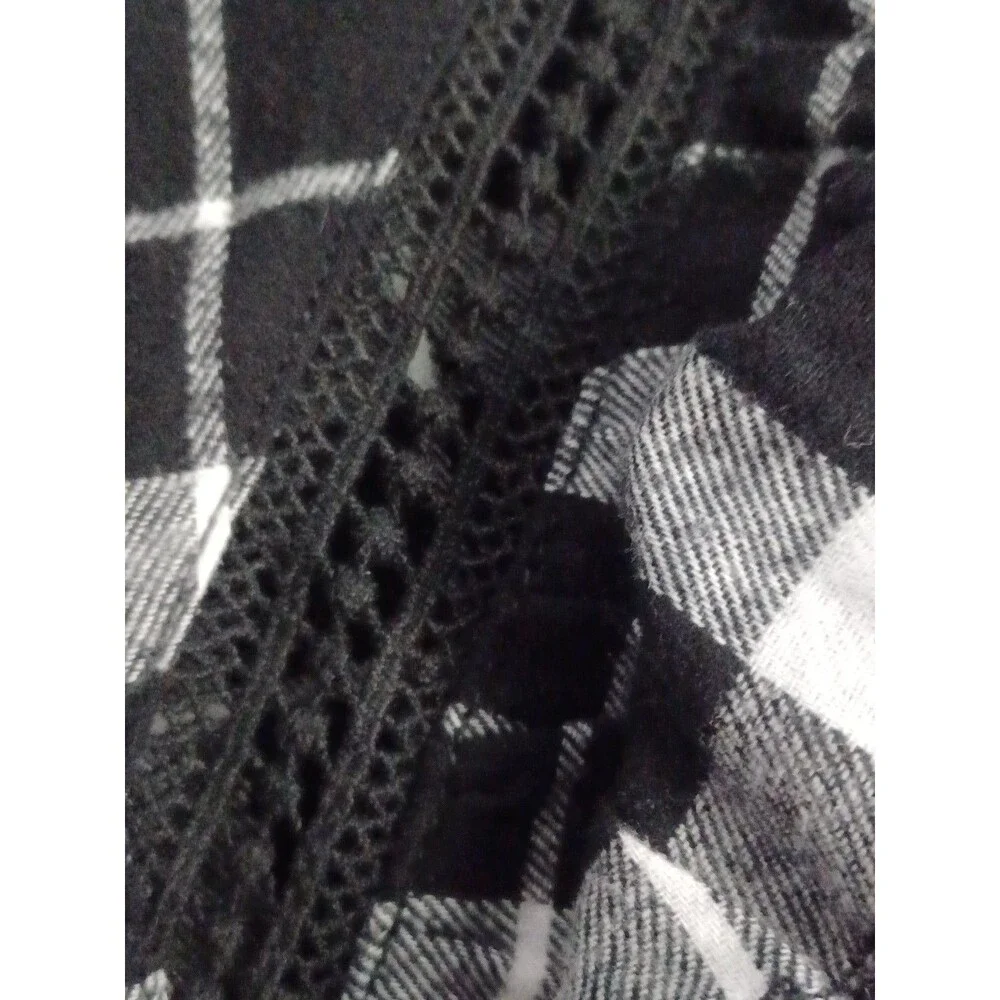 Kate Spade rustic plaid flannel dress M